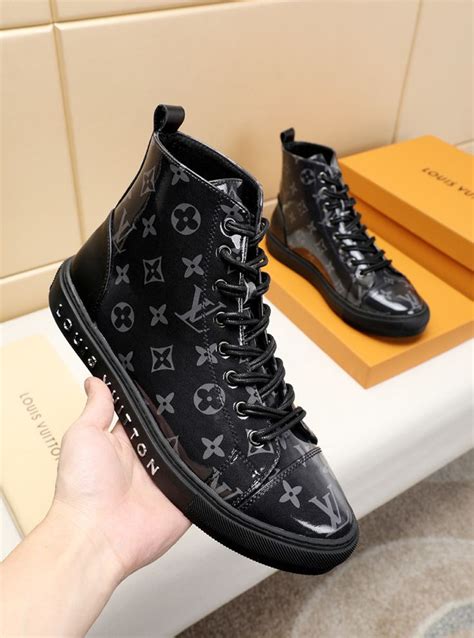 authentic louis vuitton high tops shoes